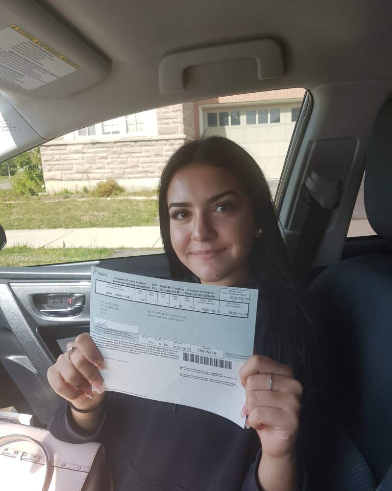Roots Driving School Student